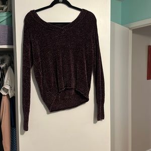 Dark purple sweater really soft and comfy